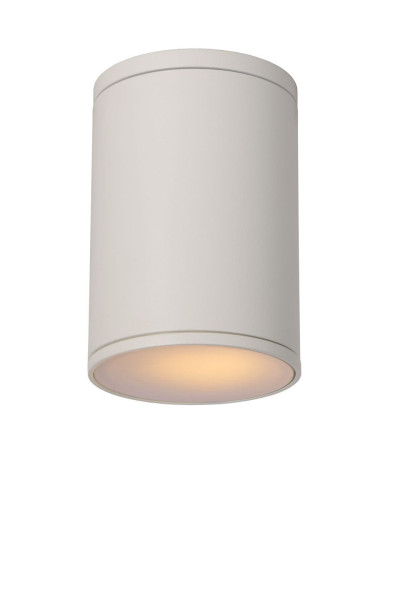 Lampa sufitowa zewnętrzna TUBIX biała 1 x E27 x IP54 Lucide 931355