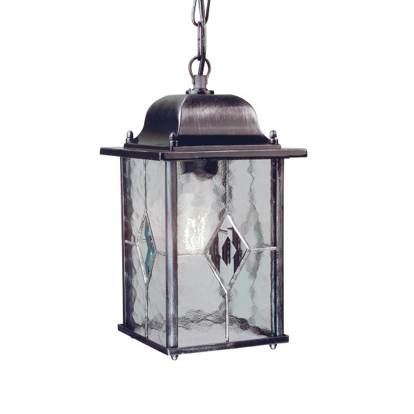 Lampa sufitowa zewnętrzna Wexford czarna 1 x E27 x 60W IP23 Elstead 931212