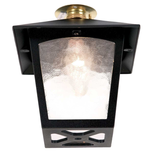 Lampa sufitowa zewnętrzna York czarna 1 x B22 x 60W IP20 Elstead 931329