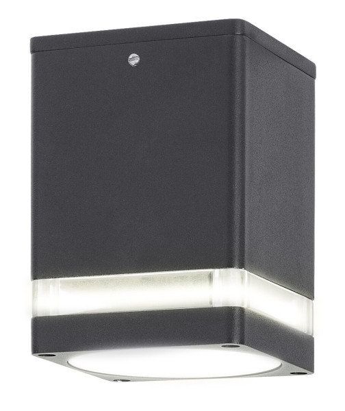 Lampa sufitowa zewnętrzna Zombor antracytowa 1 x GU10 x 35W IP54 Rabalux 931863