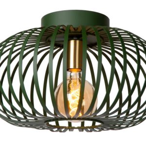 Lampa sufitowa zielona MANUELA 1xE27x60W wym: 23x40x40 cm Lucide 860433
