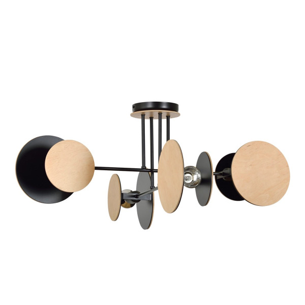 Lampa Sufitowa Zita 4 Black 751855