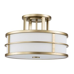 Lampa sufitowa złota Fusion 3xE27x40W wym: 29x34x34 cm Feiss 859451 Lampa sufitowa złota Fusion 3xE27x40W wym: 29x34x34 cm Feiss 859451