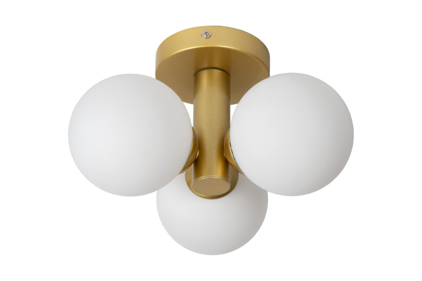 Lampa sufitowa złota TRUDY 3xG9x40W wym: 18x28x28 cm Lucide 820467