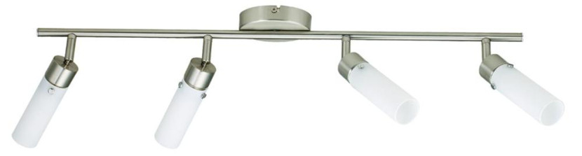 Lampa sufitowa złoto-biała CONCORDIA 4xE14x9W wym: 22x72x10 cm Candellux 924412