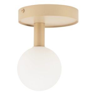 Lampa sufitowa złoto-biała Perla 1xG9x12W wym: 18x14x16 cm Sigma Lighting 863674 Lampa sufitowa złoto-biała Perla 1xG9x12W wym: 18x14x16 cm Sigma Lighting 863674
