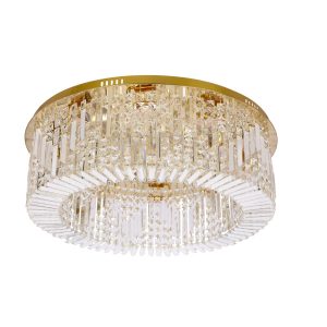 Lampa sufitowa złoto-przezroczysty Maranga 10xE14x10W Candellux 924369 Lampa sufitowa złoto-przezroczysty Maranga 10xE14x10W Candellux 924369