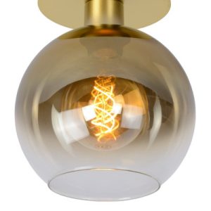 Lampa sufitowa złoty matowy MARIUS 1xE27x60W wym: 24,5x20x20 cm Lucide 860453 Lampa sufitowa złoty matowy MARIUS 1xE27x60W wym: 24,5x20x20 cm Lucide 860453