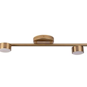 Lampa sufitowa złoty szczotkowany PUNTO 4xGX53x12W wym: 10x81x14 cm Sigma 859251 Lampa sufitowa złoty szczotkowany PUNTO 4xGX53x12W wym: 10x81x14 cm Sigma 859251