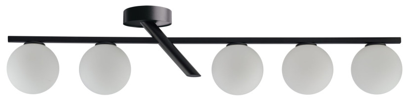Lampa sufitowa Zoe czarno-biała 5xG9x12W IP20 Sigma Lighting 1021180
