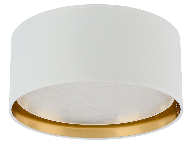 Lampa sufitowe Bilbao 4-punktowa tkaninowa biała 57157