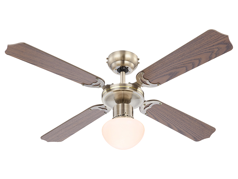 Lampa sufitowe/wentylator Champion brązowa 26827