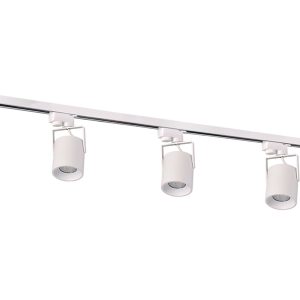 Lampa szynowa Minor 3-punktowa aluminiowa biała 205212 Lampa szynowa Minor 3-punktowa aluminiowa biała 205212