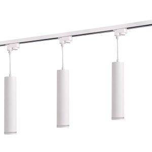 Lampa szynowa Paris 3-punktowa 125cm aluminiowa biała 205202 Lampa szynowa Paris 3-punktowa 125cm aluminiowa biała 205202