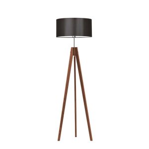 Lampa tripod abażur Mahoń/ Brązowy 1002355 Lampa tripod abażur Mahoń/ Brązowy 1002355