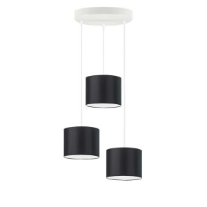 Lampa trzypunktowa loft PUEBLO Biały/ Czarny 961119 Lampa trzypunktowa loft PUEBLO Biały/ Czarny 961119