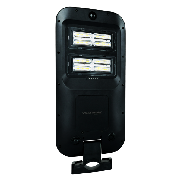 Lampa uliczna Germina 100W solar latarnia ogrodowa + pilot 1kpl. 667360