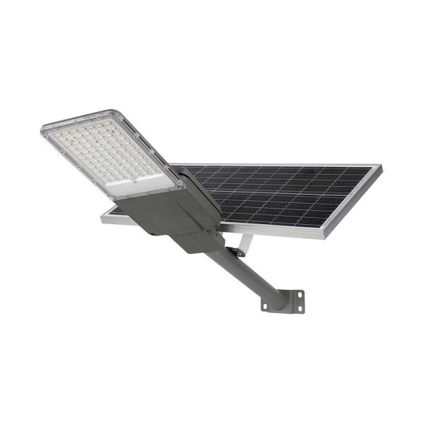 Lampa uliczna LED solarna V-TAC 70W IP65 15300ST neutralna 3500lm pilot 915626