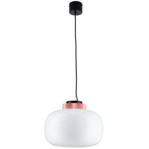 LAMPA WISZĄCA 35 cm biało-miedziana BOOM LED 184695 LAMPA WISZĄCA 35 cm biało-miedziana BOOM LED 184695