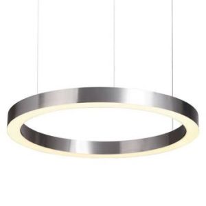 LAMPA WISZĄCA 60cm LED nikiel CIRCLE nowoczesna 217511 LAMPA WISZĄCA 60cm LED nikiel CIRCLE nowoczesna 217511