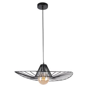 Lampa wisząca Abano metalowa czarna 194506 Lampa wisząca Abano metalowa czarna 194506