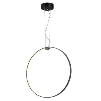 Lampa wisząca ACIRCULO led czarna 50 cm 210826