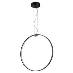 Lampa wisząca ACIRCULO led czarna 60 cm 210820 Lampa wisząca ACIRCULO led czarna 60 cm 210820