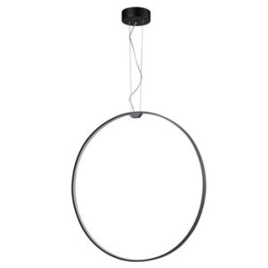 Lampa wisząca ACIRCULO led czarna 74 cm 210806 Lampa wisząca ACIRCULO led czarna 74 cm 210806