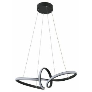 Lampa wisząca Adila czarna LED 1x30W Neutralna biel 2400lm Reality 854491 Lampa wisząca Adila czarna LED 1x30W Neutralna biel 2400lm Reality 854491