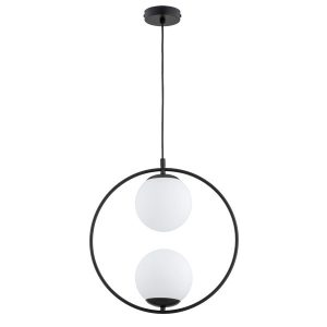 Lampa wisząca ADINO czarna 2xE14x10W wym:85x15x38,5cm IP20 Alfa 1019000 Lampa wisząca ADINO czarna 2xE14x10W wym:85x15x38,5cm IP20 Alfa 1019000
