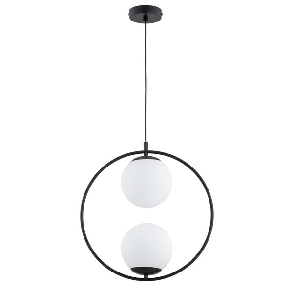 Lampa wisząca ADINO czarna 2xE14x10W wym:85x15x38,5cm IP20 Alfa 1019000