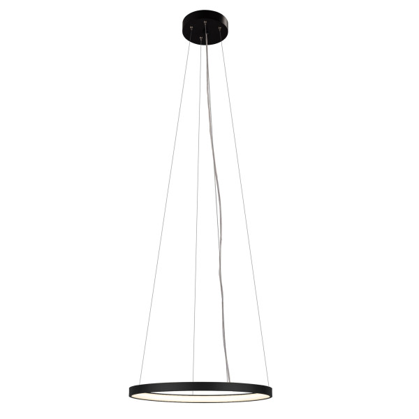 Lampa wisząca AGARI czarna LED 1x35W Ciepła biel 4371lm Shilo 845184