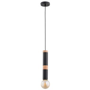 Lampa wisząca AKORD czarna-jasne drewno 1xE27x15W wym:85x10x10cm IP20 Alfa 986259 Lampa wisząca AKORD czarna-jasne drewno 1xE27x15W wym:85x10x10cm IP20 Alfa 986259
