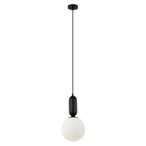 Lampa wisząca Aldera stalowa czarna 187563 Lampa wisząca Aldera stalowa czarna 187563