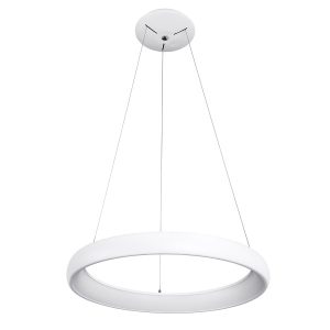 Lampa wisząca Alessia biała LED 50W 4000K 2750lm Italux 1026831 Lampa wisząca Alessia biała LED 50W 4000K 2750lm Italux 1026831
