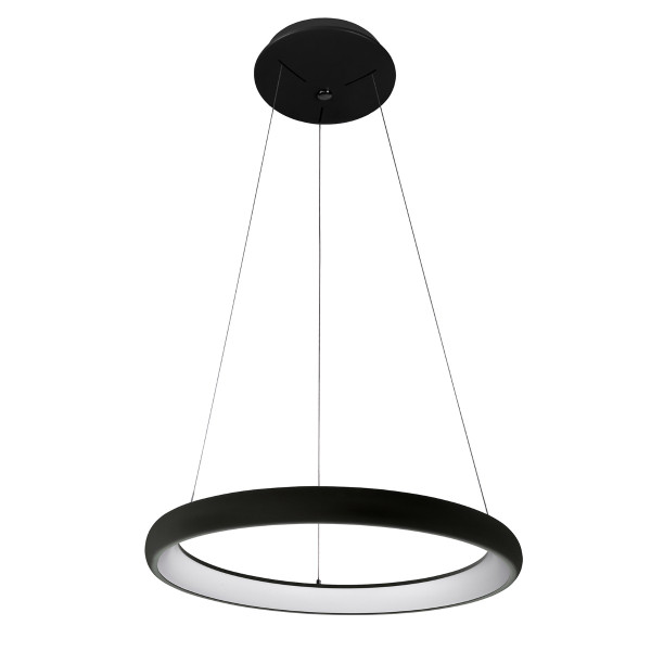 Lampa wisząca Alessia czarna LED 40W 4000K 2200lm Italux 1026912
