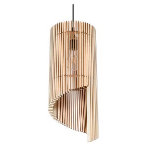 Lampa wisząca Alexia drewniana brązowa 52470 Lampa wisząca Alexia drewniana brązowa 52470