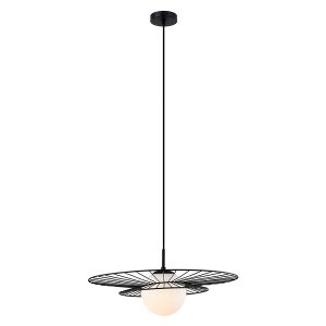 Lampa wisząca Alison stalowa czarna 42631 Lampa wisząca Alison stalowa czarna 42631