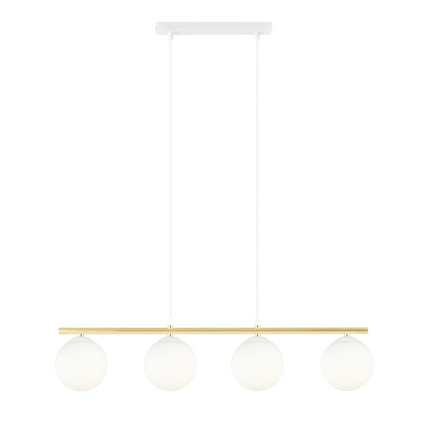 Lampa Wisząca Allora 4 Wh Opal 751893
