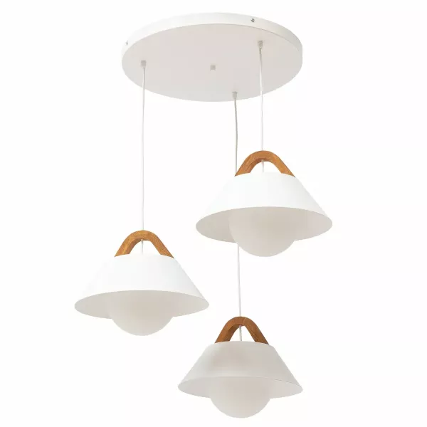 Lampa wisząca ALMITARA II biała 153496