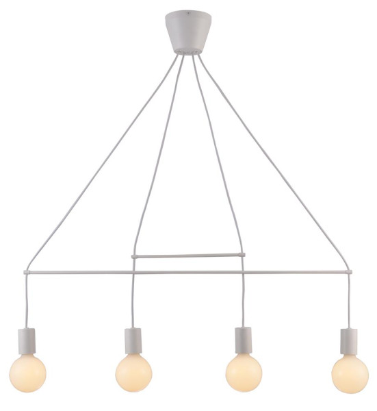 Lampa wisząca ALTO 4x40w e27 biały matowy 803010