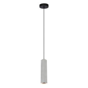 Lampa wisząca aluminiowo-czarna ANDER 1xGU10x10W wym: 130×5,8×5,8 cm Italux 846098
