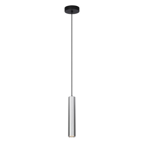 Lampa wisząca aluminiowo-czarna LOPUS 1xGU10x10W wym: 130x5,4x5,4 cm Italux 846615