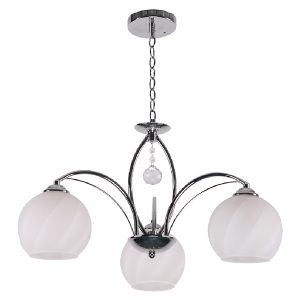Lampa wisząca Alyson 3-punktowa metalowa srebrna 210710 Lampa wisząca Alyson 3-punktowa metalowa srebrna 210710