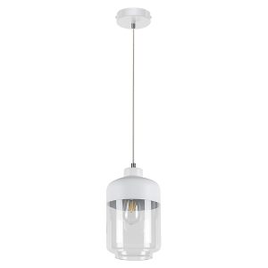 Lampa wisząca Amaretto szklana biała 56065 Lampa wisząca Amaretto szklana biała 56065