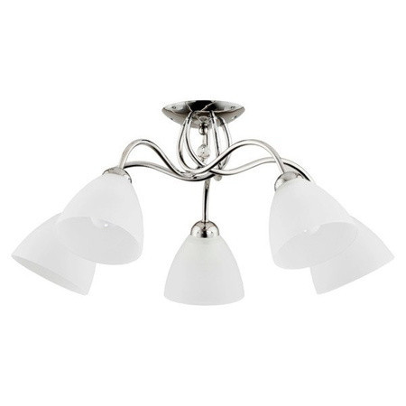 Lampa wisząca AMARILLO chromowana 5xE27x15W wym:28x61x61cm IP20 Alfa 1030207