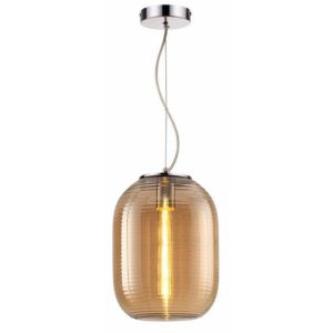 Lampa wisząca amber Emily 1xE27x40W wym: 120x23x23 cm Reality 845709 Lampa wisząca amber Emily 1xE27x40W wym: 120x23x23 cm Reality 845709