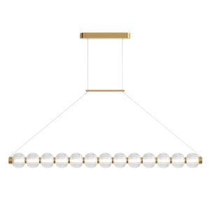 Lampa wisząca Amulet złoto-przezroczysta LED 1x22W 3000K 1050lm Maytoni 850140 Lampa wisząca Amulet złoto-przezroczysta LED 1x22W 3000K 1050lm Maytoni 850140