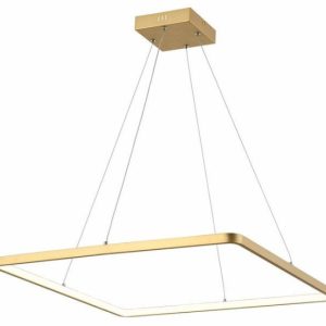 Lampa wisząca Anaya złota LED 1x30W Neutralna biel 2400lm Reality 846628 Lampa wisząca Anaya złota LED 1x30W Neutralna biel 2400lm Reality 846628