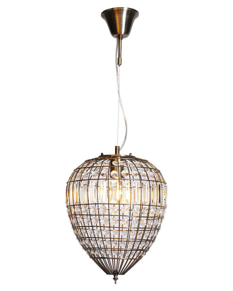 Lampa wisząca antyczna biel Amadeus 1xE27x60W wym: 160x30x30 cm By Rydens 851915
